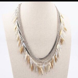 Stella & Dot Freya Fringe Necklace